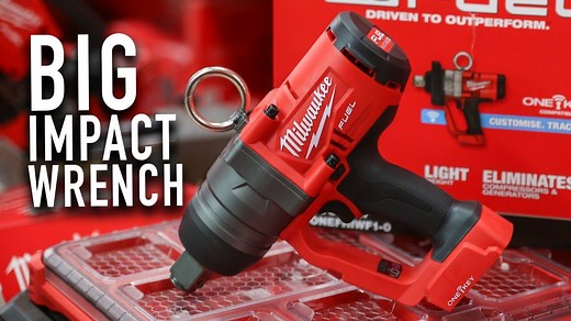 NEW Milwaukee M18 Fuel 1" High Torque Impact wrench (M18ONEFHIWF1-0) This M18 Fuel cordless impact wrench from Milwaukee has unrivalled torque, is compact and cordless, not requiring compressors leads or hoses. Game-changer!! See link for more info. https://sydneytools.com.au/product/milwaukee-m18onefhiwf10-18v-liion-cordless-fuel-onekey-1-high-torque-impact-wrench-skin-only | Sydney Tools