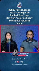 El icónico cantante Rubby Pérez confía su herencia musical a su propia familia: “Los Hijos de Rubby Pérez”. Zulinka Pérez, junto a su esposo Miguel, y el cantante Victor Jiménez, de origen venezolano y residente en República Dominicana, presentan una renovada versión de “Color de Rosa”. “Mis hermanos 😭, mantenemos la unión y su legado.” Victor Jiménez Este lanzamiento marca el inicio de una serie de proyectos familiares que prometen honrar la trayectoria de Rubby Pérez. ✍️ Geury Montero | Repor