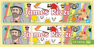 KS1 James Rizzi Display Banner