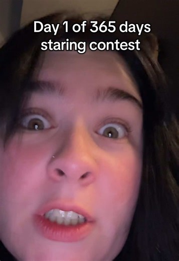 Staring Contest Challenge: Day 1 of 365