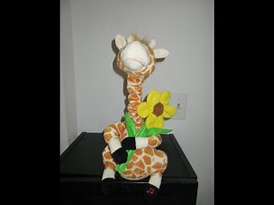 Cuddle Barn Gerry the Giraffe Animated Singing Musical Plush Toy