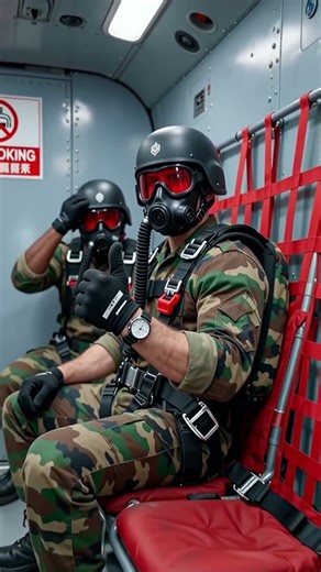 High Alert Mission: Elite Soldier Ready for Action 🎯🪖 #Soldier #Military #SpecialForces #ArmyLife