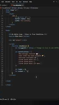 Do While Loop Example #coding #javascript #tutorial #learnjavascript #loop