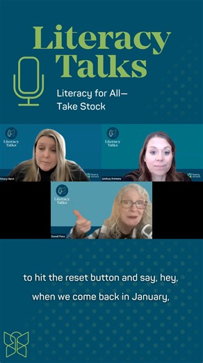 Teachers, as we approach the year's end, let's take stock. 📋 Are all student needs met? It's never too late to ask for what you need to support every student. #LiteracyTalks S4E14 | Reading Horizons