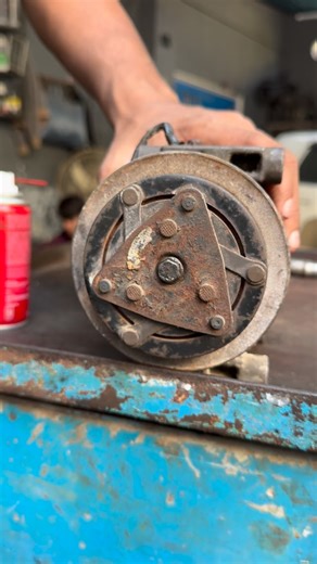 M S AUTOS on Instagram: "How to Compress & Repair AC Compressor | Corolla AC Compressor Repair#ToyotaCorolla #CorollaAC #ACCompressorRepair #CarACRepair #ACNotCooling #CompressorRepair #AutoRepair #CarMechanic #WorkshopLife #PakistanAutos"