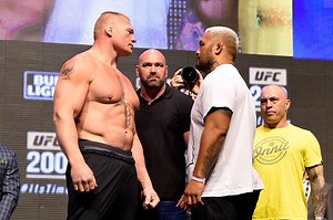 UFC 200: Lesnar vs Hunt and Tate vs Nunes Weigh In Face Offs