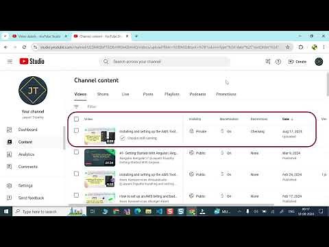 YouTube Checks Still Running- Don't panic it Resolve Automatically