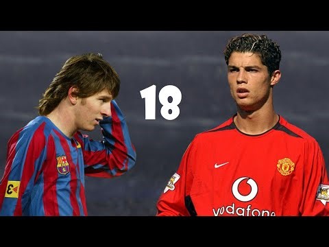 18 Year Old Messi vs 18 Year Old Cristiano Ronaldo ► Ultimate Comparison