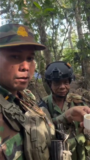 Hun Sen is conscripting the elderly and children to fight on the front lines against Thai troops....