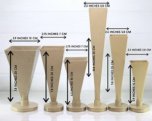 Pyramid Candle Mold: Durable Plastic, Geometric Design - Etsy