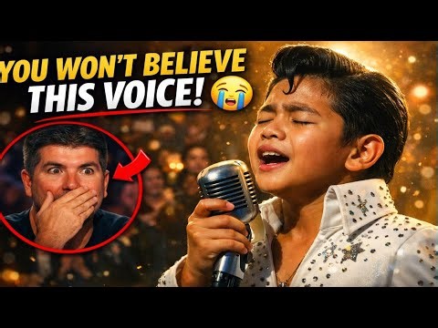 Young Boy Sounds EXACTLY Like Elvis Presley – Judges in Shock!