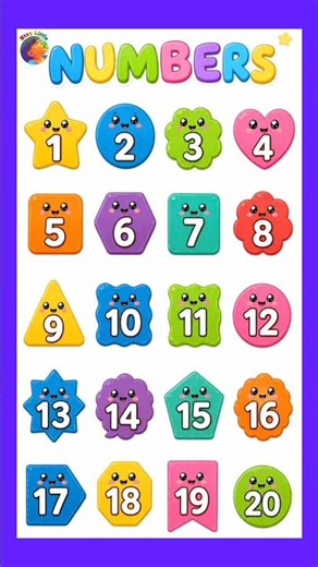 1 to 20 Fun counting song for kids || number song for children #staylittlechannel #kidslearning