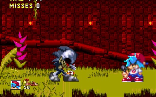 官更/FNF 优质模组 Vs Sonic.EXE V2.5小更 全流程演示