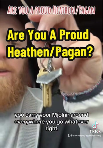 Are You A Proud Pagan/Heathen? If you are comment, duet or share this and let’s get this out there to all the proud Pagans. #oldgods #pagan #norsepagan #mynorsepaganjourney #paganism #heathen #heathens #norse #norsetok #pagantok #heathentok #fyp #viking #vikings #oldgods #norse #norsepaganism#onthisday