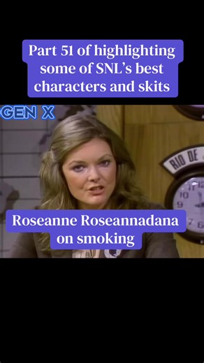 Gilda Radner's Roseanne Roseannadanna SNL Skits