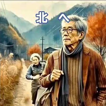 昭和な世界 シニア アニメ 北へ 小林旭 #昭和歌謡曲