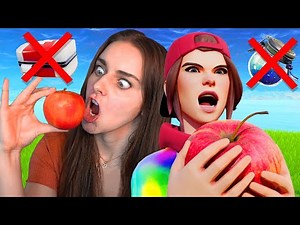 FRUITS only in Fortnite! *RAGE*
