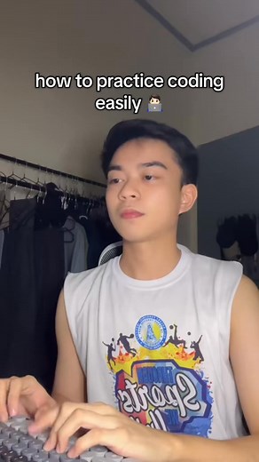 practice makes perfect #practice #EasyProcess #coding #code #povシ #BSIT #pov #2025reels #AI | Jero Ventura