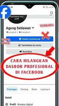 HOW TO REMOVE THE PROFESSIONAL DASHBOARD ON FACEBOOK | LATEST #shorts #fb #facebook