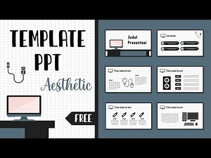 PART #38 📍 TEMPLATE PPT AESTHETIC 📍 [ TEMA KOMPUTER ~ COMPUTER THEME ] 📍 FREE DOWNLOAD