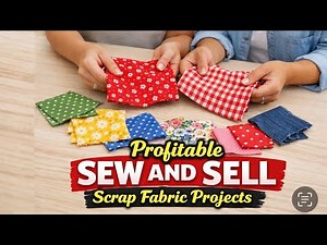 Profitable Sew and Sell Scrap Fabric Projects