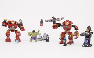 麦乐宝Let＇s go《2018超级英雄Lego 76104》