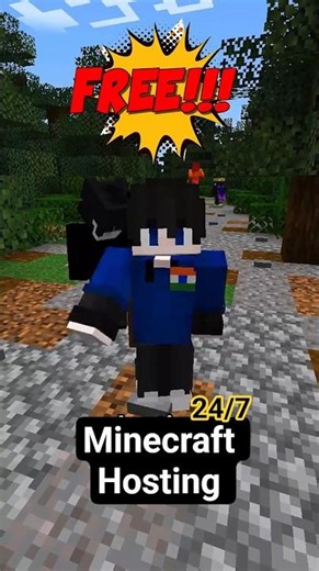 Get your own FREE 24/7 Minecraft Server #freehosting #short