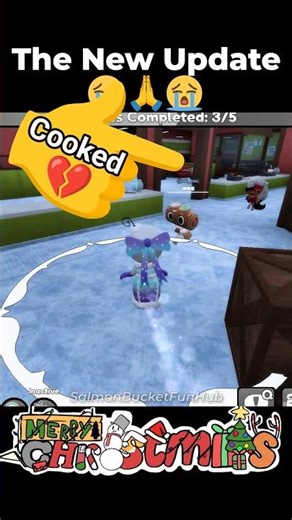 Iced Floor in Dandy's World New Christmas Update #dandysworld #roblox #update