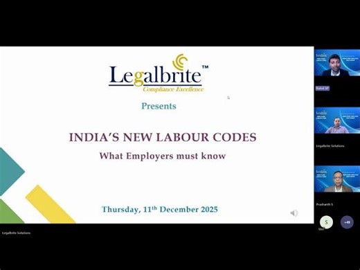 Understanding the Labour Code Reforms | Legalbrite Business Solutions