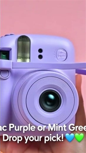 Lens pop-out magic 🪄 Lilac Purple unboxing = pure joy 📸 Instax Mini 12 @ KSh 13,000