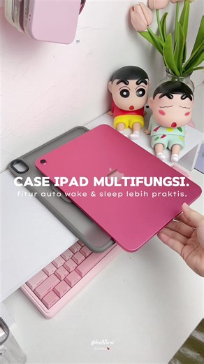 Case iPad transparan yang simpel tapi fungsional ✨ Ada auto wake sleep slot Apple Pencil, jadi makin praktis buat daily use. #caseipad #ipadcase #aksesorisipad #ipadmurah #ipad