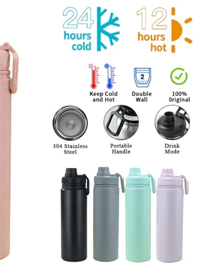 Ang favorite naming mag ina na TUMBLER kung saan nag tatagal ang lamig ng 24hrs at yung sa init naman eh 12hrs . Subok na tong tumbler na to tsaka ganda kasi nya plain color lang sya . #tumbler #leakproof #bpafree #stainlesssteel #vacuumflaskset