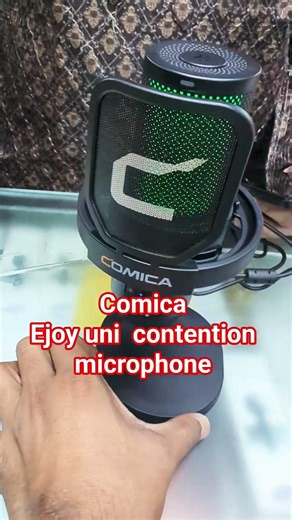 💥 Comica Ejoy uni condenser microphone unboxing review 💥🎙️#short #comica #contentcreator