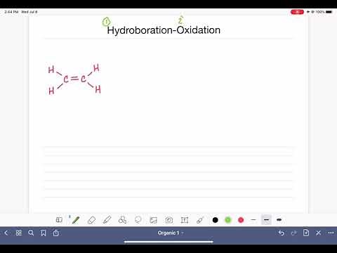 111: Hydroboration-oxidation of alkenes