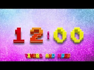 12 Minute Timer [Arcade Game Inspired] 🕹️