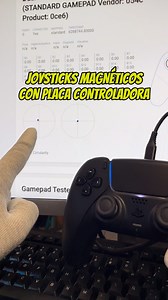COMANDO+Z on Instagram: "Cómo calibrar joysticks magnéticos con Placa controladora mando PS5🎮 #sony #ps5 #dualsense #drift #playstation #playstation5 #repair #game #gaming #serviciotecnico #ps4 #games"