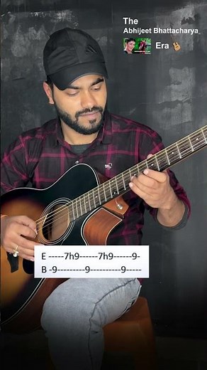 Chunari Chunari Guitar Tabs | Super Easy Intro Lesson | Beginner Friendly Tutorial #shorts #guitar