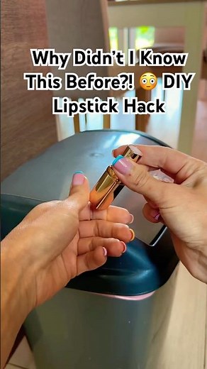 I Made a Brand New Lipstick From Old Ones!💄You’ll Never Throw Them Away Again #lipstick #diybeauty