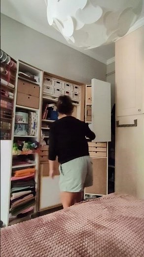 DIY craft Cabinet Craft room organisation Diy Craft Storage #craftorganization #craftstorage