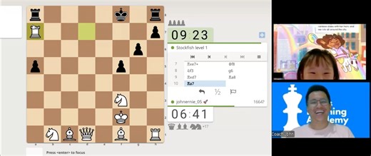 ♟️ Meet Our 5-Year-Old Chess Student! Learning chess at a young age can be fun, engaging, and life-changing. At Chess Learning Academy, kids enjoy guided lessons while building focus, discipline, and confidence—all in a supportive online environment. 🧠 Online Chess Classes for Kids — Train the Mind, Build Confidence Looking for a fun and educational activity for your child after school? Our online chess program helps kids develop critical thinking, patience, and smart decision-making while enjo