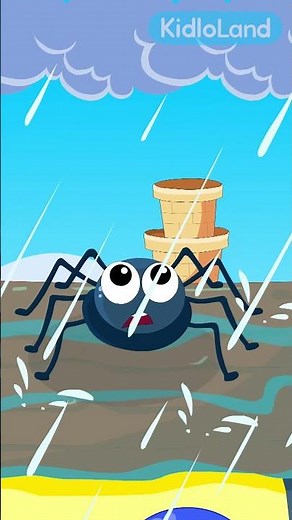 The Itsy Bitsy Spider🕷️ Classic Nursery Rhyme Song for Kids | KidloLand