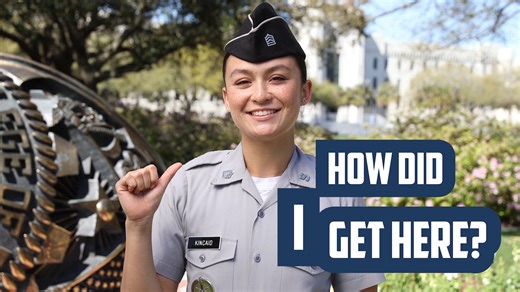 How will you get here? Apply now for the Class of 2029 and forge your own path at The Citadel! | The Citadel