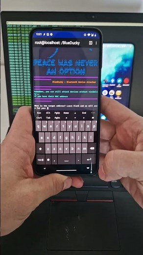 Using BlueDucky to test 0-click Bluetooth vulnerability