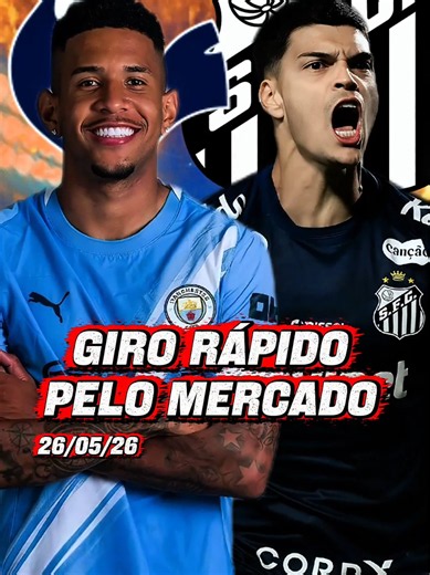 MERCADO DA BOLA ATUALIZADO! 26/05/26 #mercadodabola24horas #noticias #futebol #viral