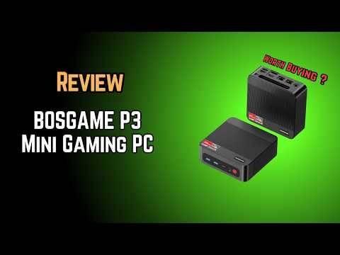 BOSGAME P3 Mini Gaming PC Review - Ryzen 7 7840HS