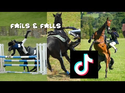 Horse Fails/Falls TikToks That Went Viral !!