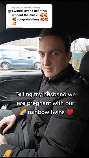 Reply to @ellie.pocket I got asked to repost it without the music.My husband wasn't able to attend the scan due to covid but he was waiting outside