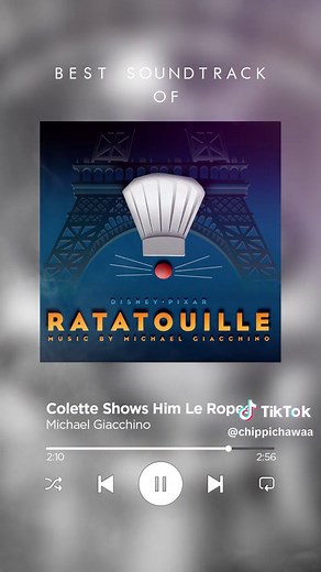 Ratatouille #soundtrack #moviesoundtrack #filmmusic #ratatouille #pixar #waltdisneypictures #disneypixar #pixaranimationstudios