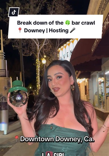 St. Patty’s Thirsty Thursday 😝🍀🍻 🗓️ Thursday | March 12th | 5pm-9pm 📍 Meet Up At Kelley’s Tavern 🍀 5 Participating Locations 💚 Fun Green Accessories 🛍️ Vendor Giveaways 🍺 Discounted & Exclusive Drinks 🍸 Exclusive Drinks By @tequilapapillc Participating Locations: • Kelley’s • Ola Restobar • Joseph’s Bar & Grill • Mambo Grill • Epic Live Additional Discounts ✨ Link In Bio For Tickets ✨ #barcrawl #justanlagirl #downey #stpattys #stpatricks