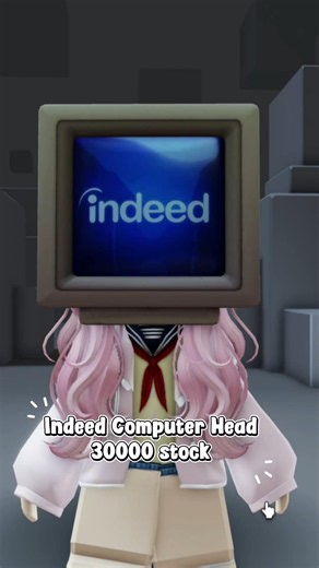 FREE COMPUTER HEAD ITEM IN ROBLOX🤖#ugcroblox #newfreeobloxitem